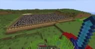 A massive cow enclosure in Minecraft (Image via Reddit user ChosenBrad1322)
